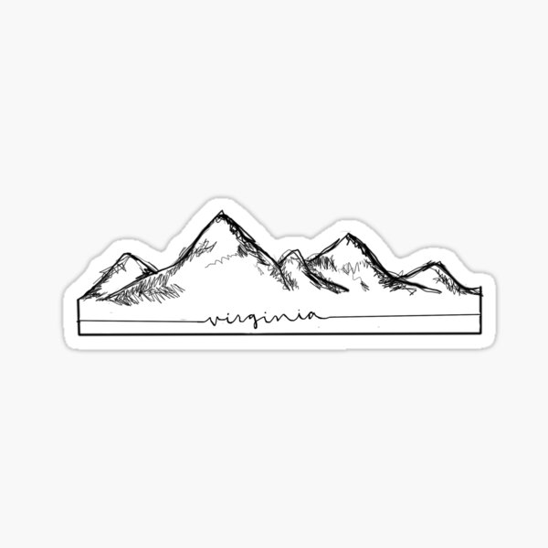 Appalachian Mountains Blue Ridge Mountains Bumper Sticker Cheeky Sassy On Mountain Time