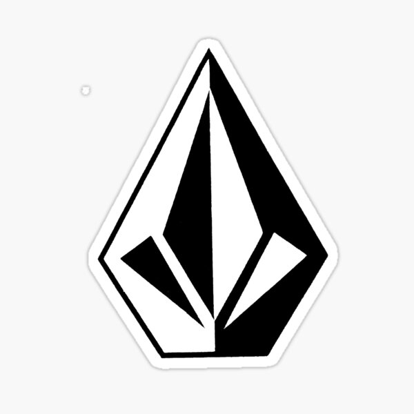 logotipo de volcom Pegatina