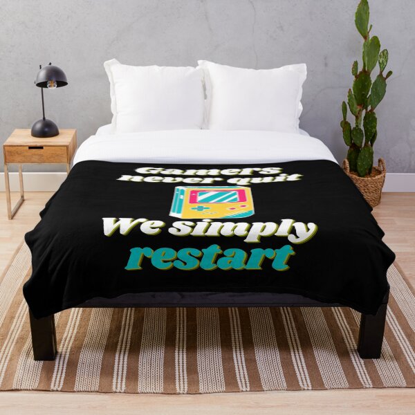 Item preview, Gamers never quit we simply restart 3 designed and sold by Rainces.