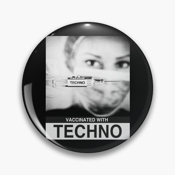 Item preview, Vaccinated with Techno designed and sold by DFerraz.