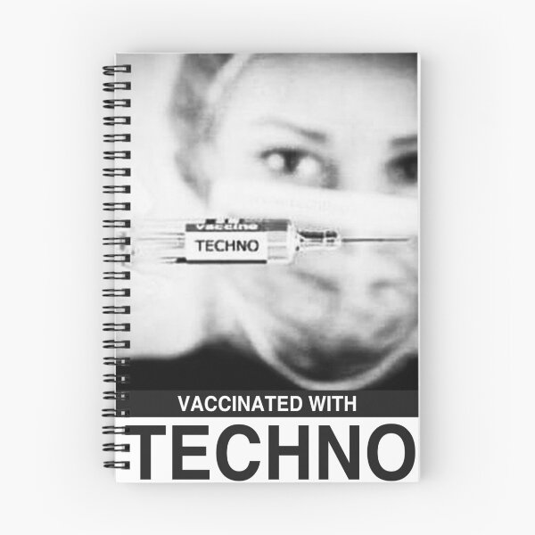 Item preview, Vaccinated with Techno designed and sold by DFerraz.