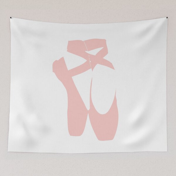 Item preview, Ballet Toe Shoes Pink Dance designed and sold by AlteredAtelier.