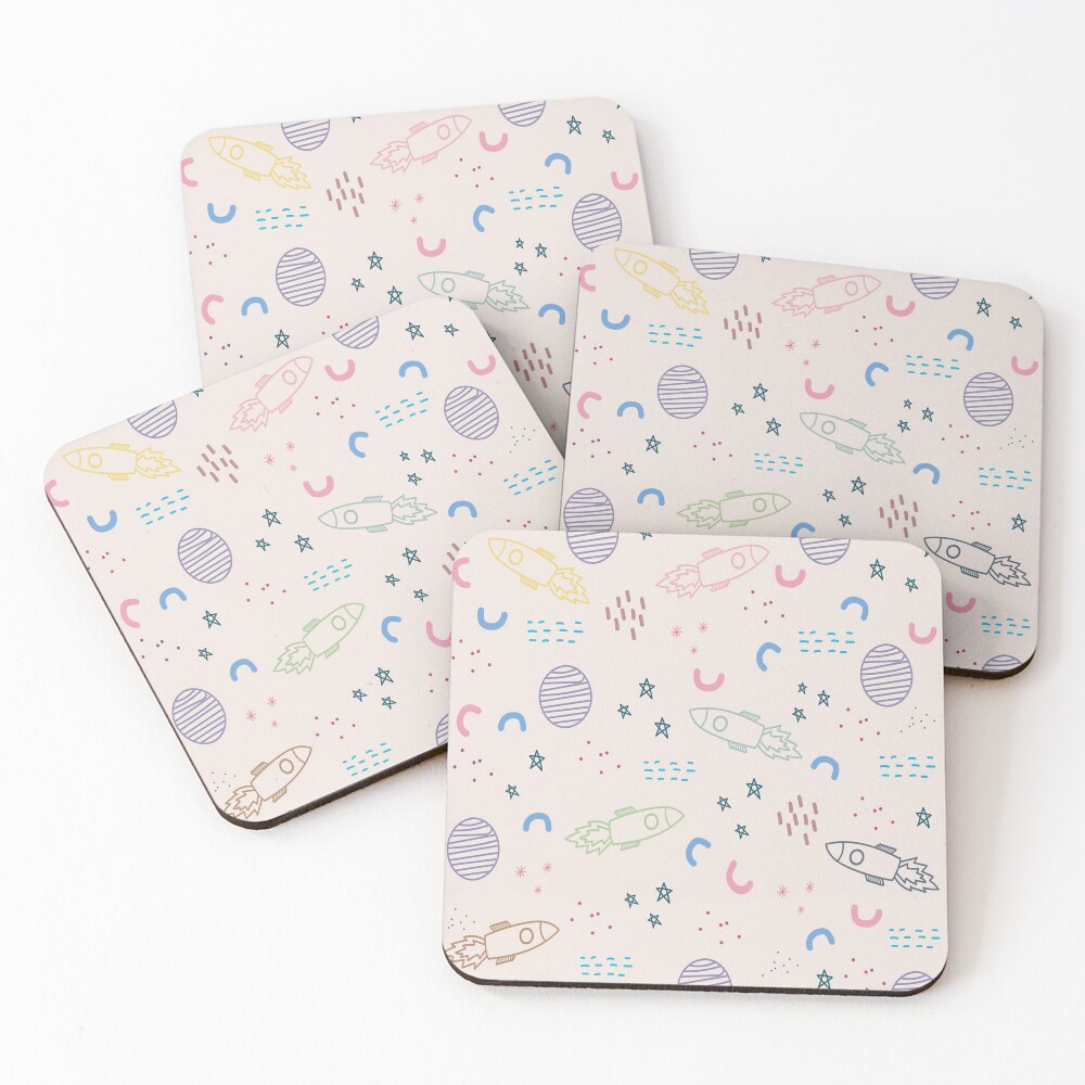 Item preview, Coasters (Set of 4) designed and sold by Tifaprint.