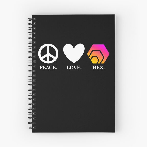 Item preview, Peace. Love. Hex.  designed and sold by Bitcoin-Fashion.