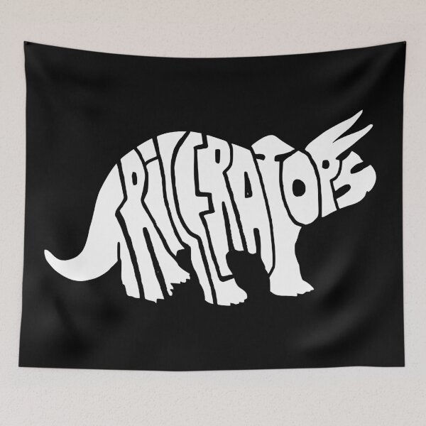 Item preview, triceratops white designed and sold by OMdesigns93.