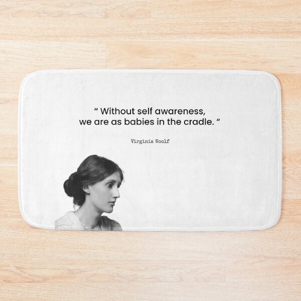 Item preview, Virginia Woolf Quote | Self Awareness designed and sold by TinyAF.