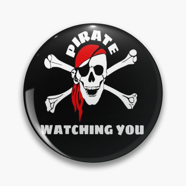 Item preview, Pirate Watching You designed and sold by brooklyntowner.