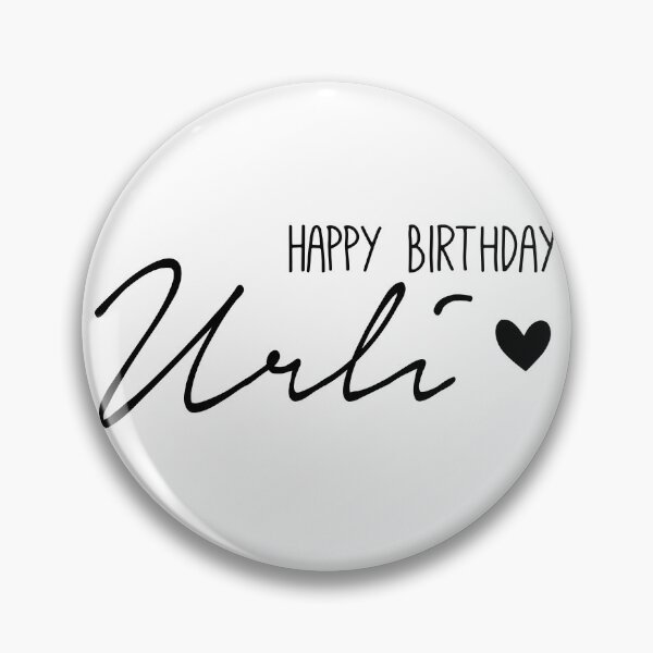 Item preview, Happy Birthday, Urli designed and sold by Christiane Raab.