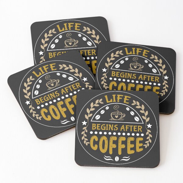 Item preview, Life Begins After Coffee designed and sold by SidouSenpai.