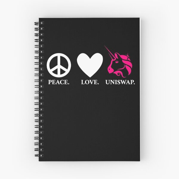Item preview, Peace. Love. Uniswap.  designed and sold by Bitcoin-Fashion.