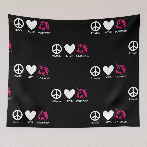 Item preview, Peace. Love. Uniswap.  designed and sold by Bitcoin-Fashion.
