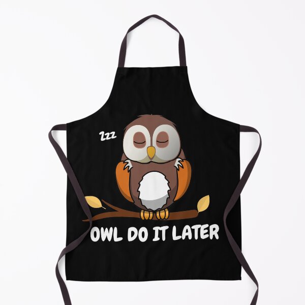 Item preview, Owl Do It Later - Funny Cute Owl Lover designed and sold by BellaVille.