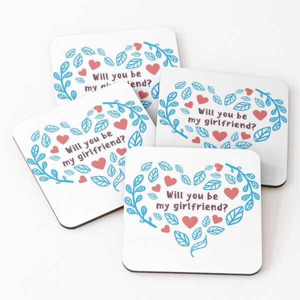 Item preview, Will You Be My Girlfriend. designed and sold by mewsis.