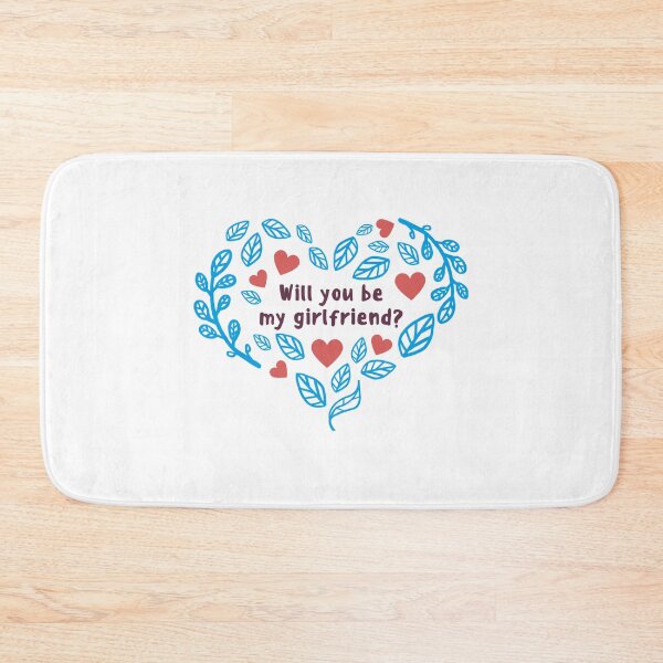 Item preview, Will You Be My Girlfriend. designed and sold by mewsis.
