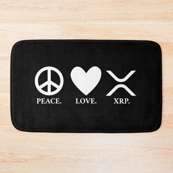 Item preview, Peace. Love. XRP.  designed and sold by Bitcoin-Fashion.