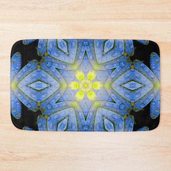 Item preview, mandala blue yellow mandala designed and sold by haroulita.