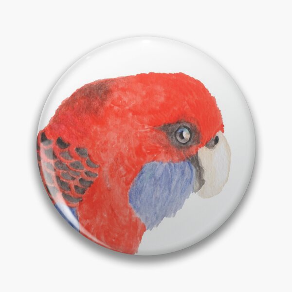 Item preview, Crimson Rosella - Australian Bird - Watercolour Painting - Kathleen Stuart Art designed and sold by Art by Kathleen Stuart.