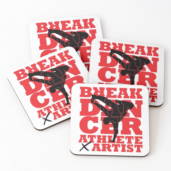 Item preview, BREAKDANCER - Athlete Artist Dancer Black Shadow designed and sold by WULFLAND ARTS.