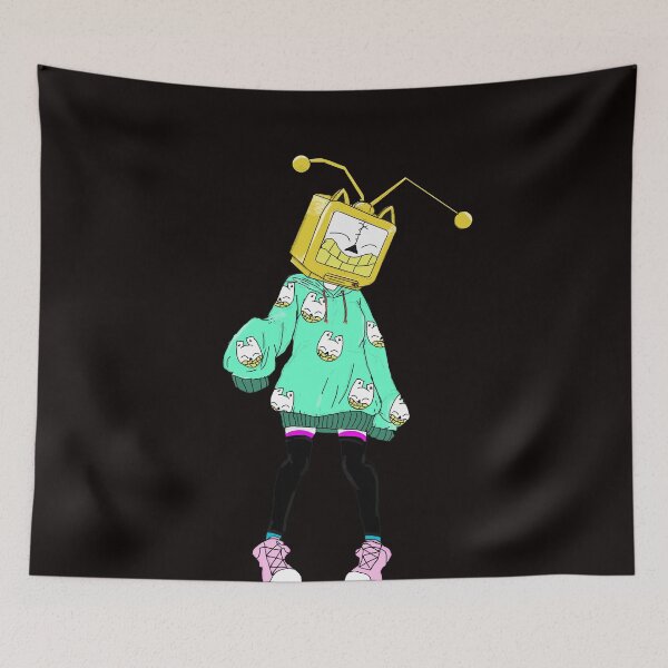 Item preview, Tv Head girl designed and sold by rustycatart.