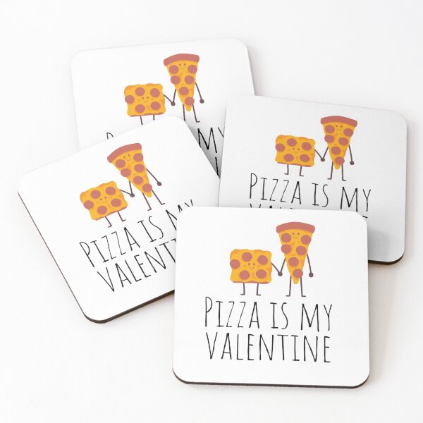 Item preview, Pizza is my valentine  designed and sold by Thekingsmen.