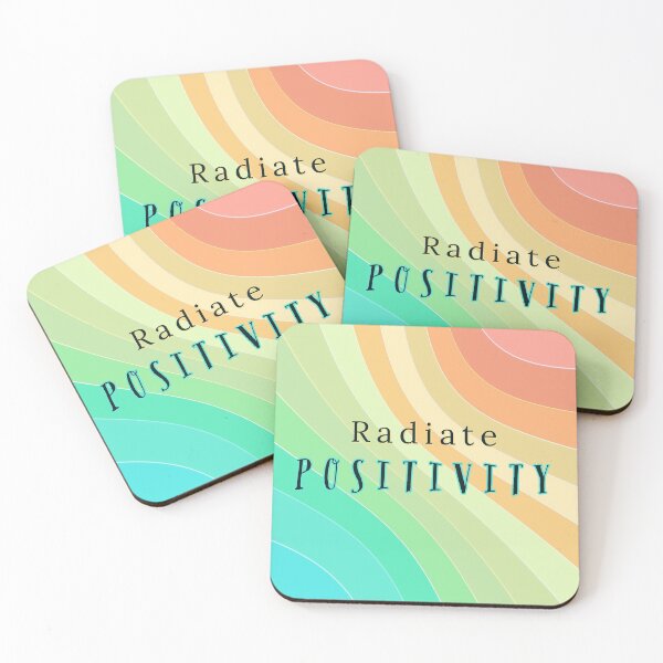 Item preview, RADIATE POSITIVITY, christmas next day delivery designed and sold by Happy Soul Store.