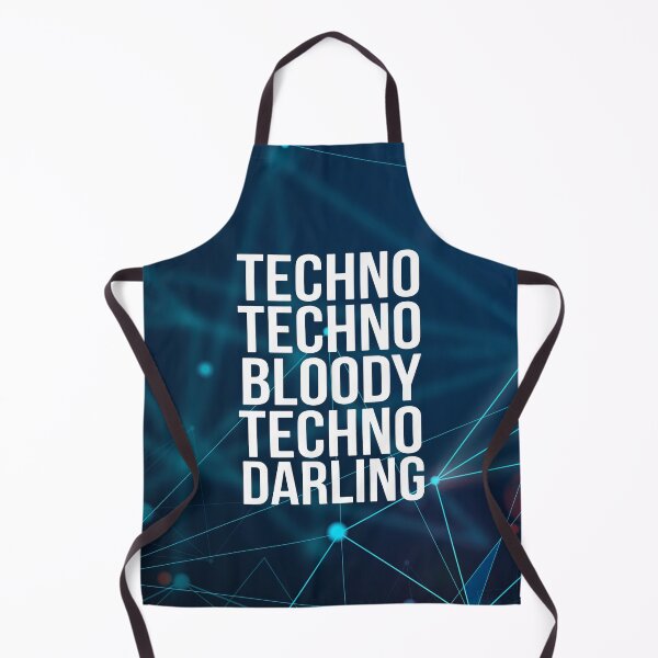 Item preview, Techno Techno Bloody Techno Darling designed and sold by designdroplet.
