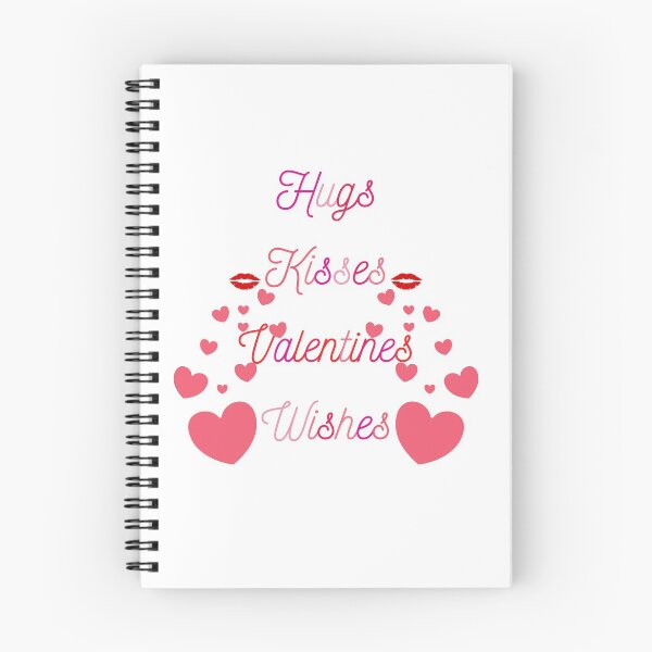 Aperçu de l'œuvre HUGS Bisous Souhaits de la Saint-Valentin créée et vendue par pradpak.