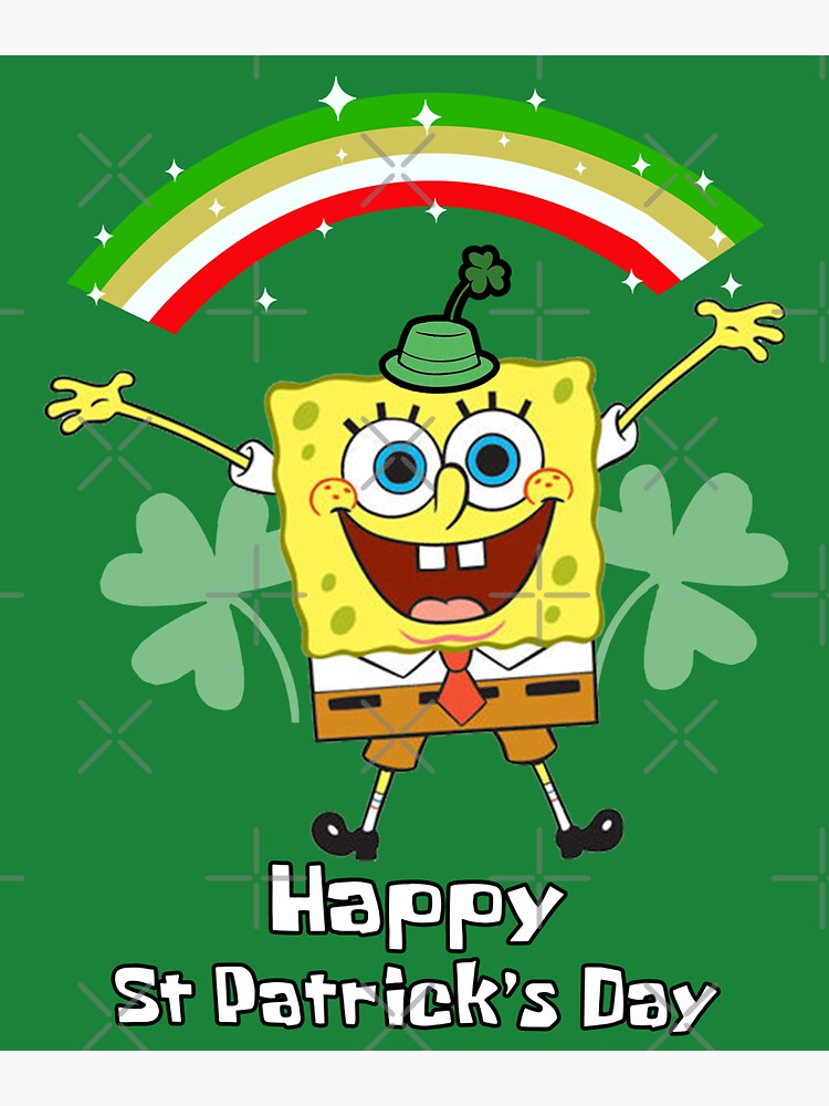 st patricks day spongebob 2025