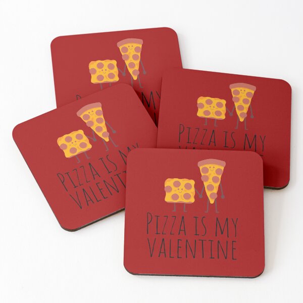 Item preview,  Pizza is my valentine  designed and sold by Thekingsmen.