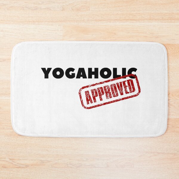 Item preview, Approved Yogaholic designed and sold by GoaTeeGram.