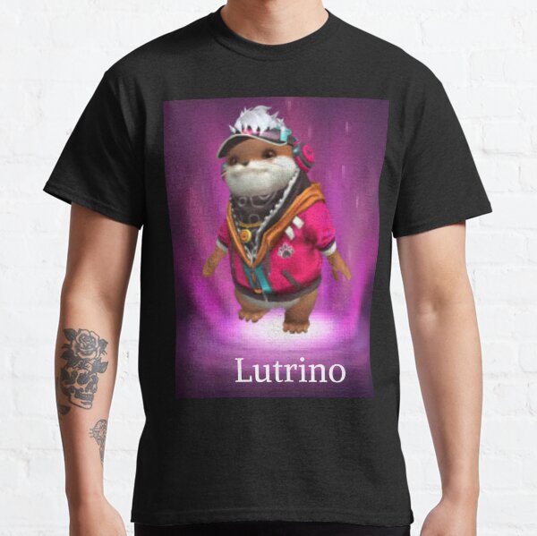 mascota Lutrino free fire Camiseta clásica