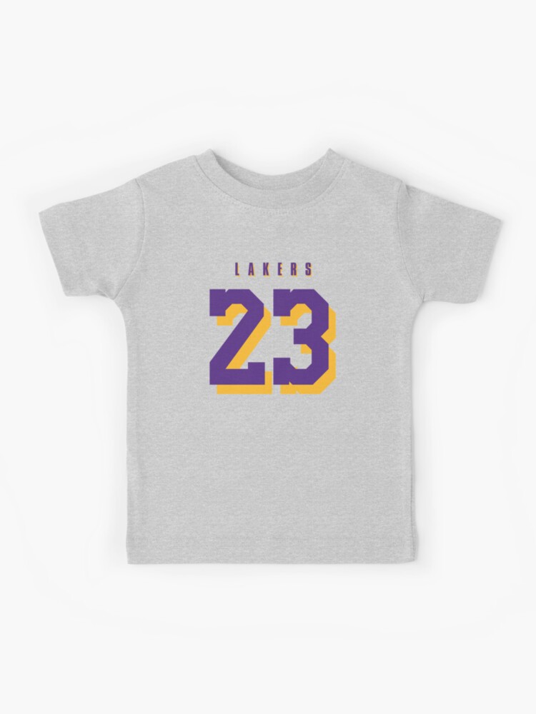 LeBron James 23 Los Angeles Lakers Youth T-Shirt