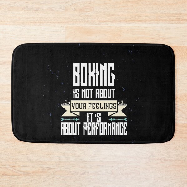 Item preview, Boxing is not about your feelings it's about performance : amazing fitness motivation idea designed and sold by Jadyco.