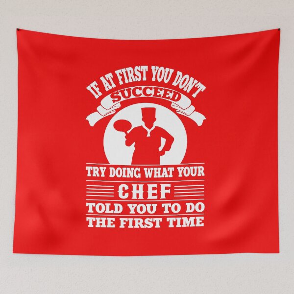 Item preview, If At First You Don't Succeed funny cooking quote,gift for your chef,cooking lovers,sous chef,kitchen,hobby chef,mom gift,dad gift,birthday gift designed and sold by T-Spring ★★★★★.