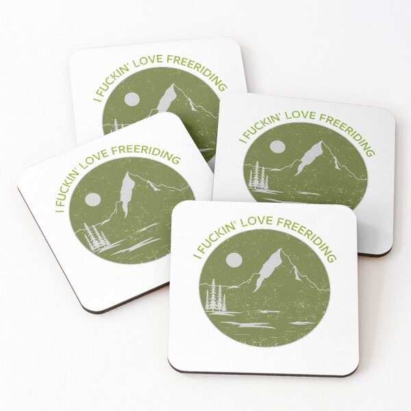 Item preview, I f * ing love Freeriding: Powder Freeride Skiing and Snowboarding designed and sold by JJWilsonTees.