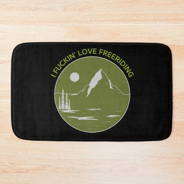 Item preview, I f * ing love Freeriding: Powder Freeride Skiing and Snowboarding designed and sold by JJWilsonTees.