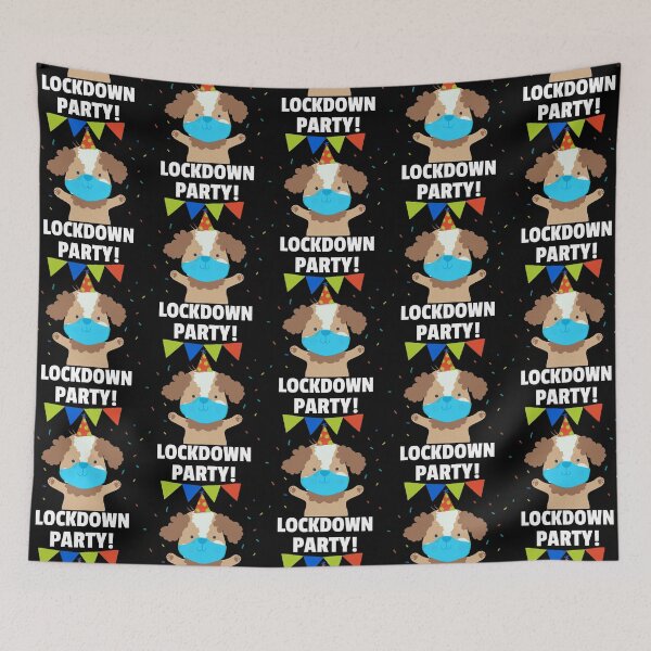 Item preview, Copy of Quarantine Birthday Party cute dog design new trending 2021 designed and sold by TeenLake.