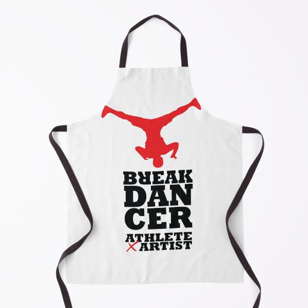 Item preview, BREAKDANCER Streetwear Silhouette Icon - Athlete Artist Dancer Red  designed and sold by WULFLAND ARTS.
