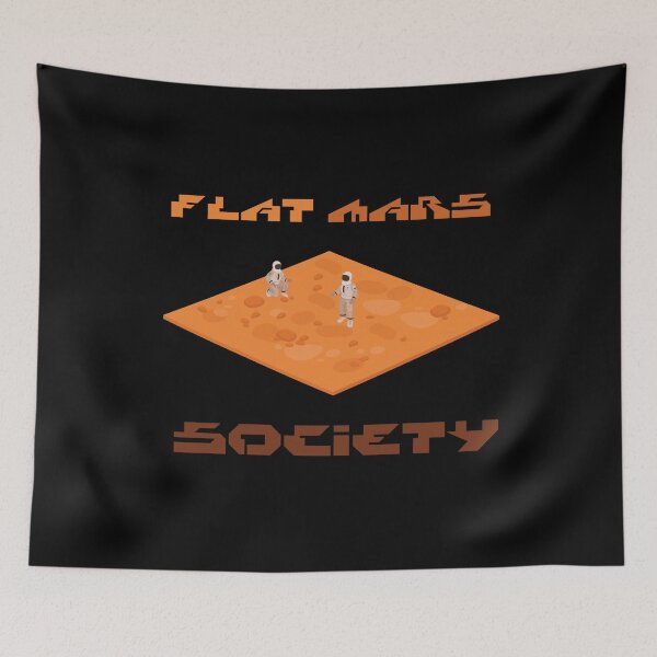 Item preview, flat mars designed and sold by ariaarti.