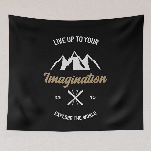 Item preview, Freeride Powder Imagination: Powder Freeride Skiing and Snowboarding designed and sold by JJWilsonTees.