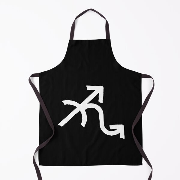Item preview, Sagittarius and Scorpio Combined Zodiac Signs Double Horoscope Symbols in White designed and sold by Zodiafy-Designs.