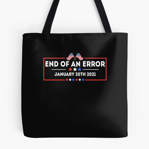 Item preview, 01.20.2021 End of An Error 46th President Biden Fist Woman VP Retro Sunset designed and sold by Enraged46.
