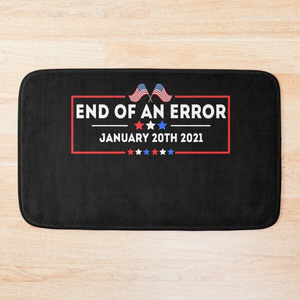 Item preview, 01.20.2021 End of An Error 46th President Biden Fist Woman VP Retro Sunset designed and sold by Enraged46.