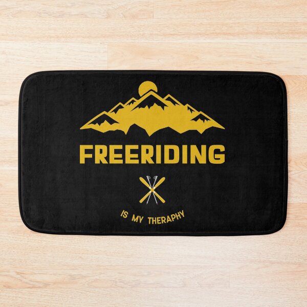 Item preview, Freeriding is my Therapy: Powder Freeride Skiing and Snowboarding designed and sold by JJWilsonTees.