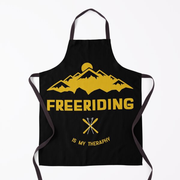 Item preview, Freeriding is my Therapy: Powder Freeride Skiing and Snowboarding designed and sold by JJWilsonTees.