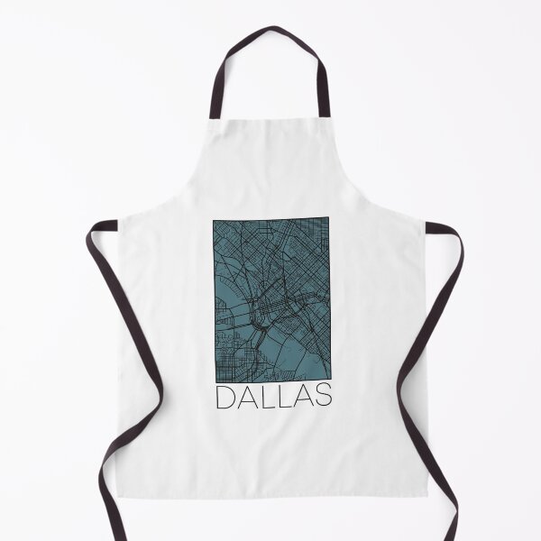 Item preview, Dallas Street Map Black and Blue designed and sold by HelloGentry.