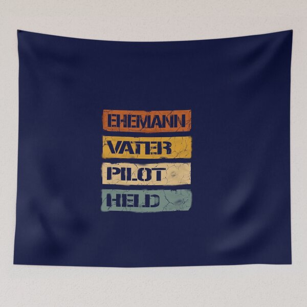 Item preview, Husband, father, pilot, hero - pilot vintage gift designed and sold by FouDeeziner.