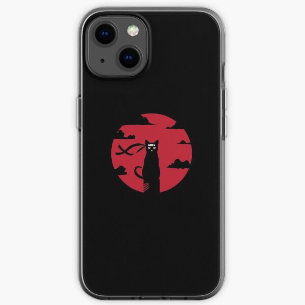Chemise de massacre de chat ninja Redmoon Coque souple iPhone