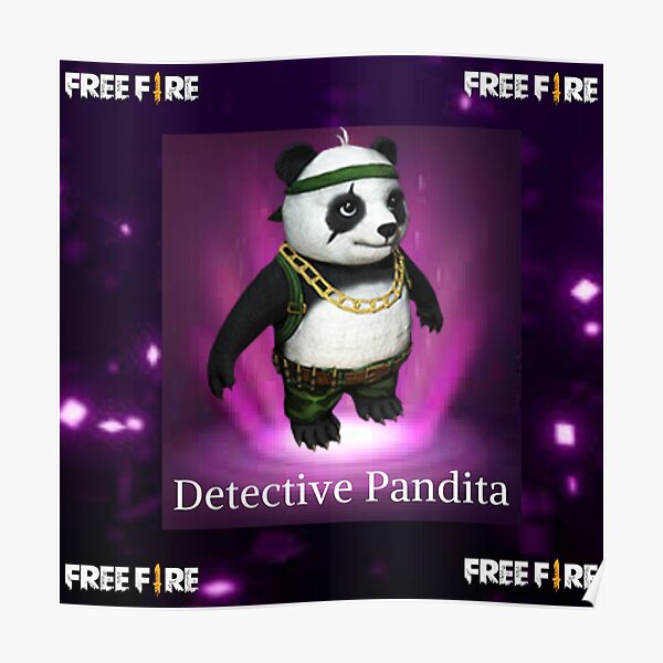 Detective Pandita free fire Póster