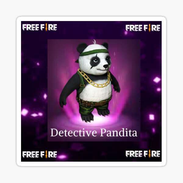 Item preview, Detective Pandita free fire designed and sold by ShermaN2005.